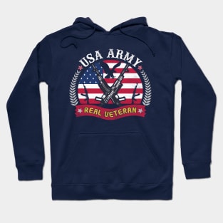 USA Army Veteran T=shirt Hoodie